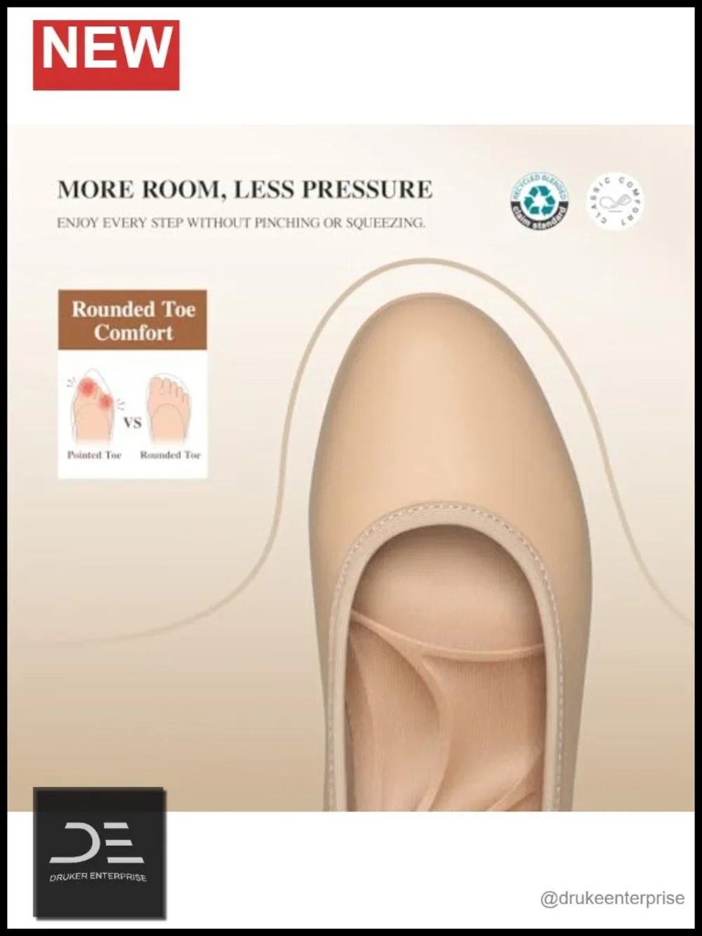 Chunky Round Toe Dress Pumps Low Block Heel Work Shoes